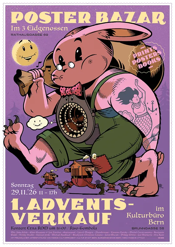 Kulturbüro Bern / Poster Bazar